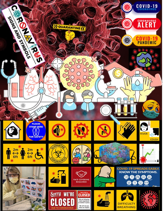 To Appreciate Complexity, Get the Visual & Textual Meanings of Written English Symbols & Signs.