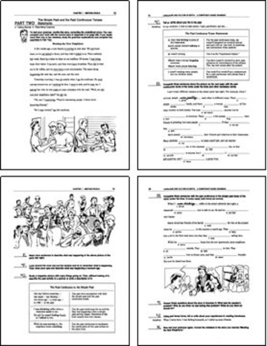 D-09.04 Tell Stories & Describe Customs with Simple-Past vs.  Past-Continuous Tense Forms