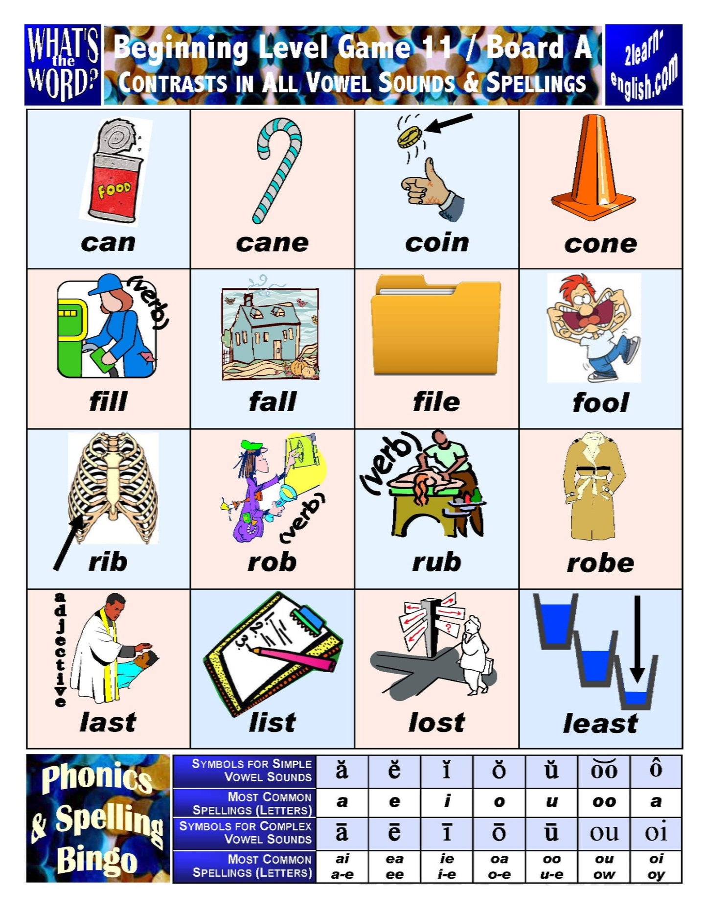 B. Phonics Bingo Level 2 = Beginning + Activities & Ideas Book (Print Version + Shipping)