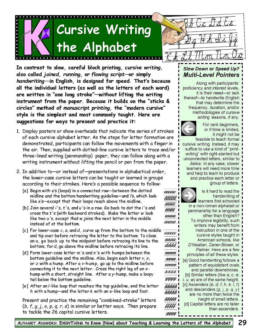 A-06 Print, Write & Type Letters