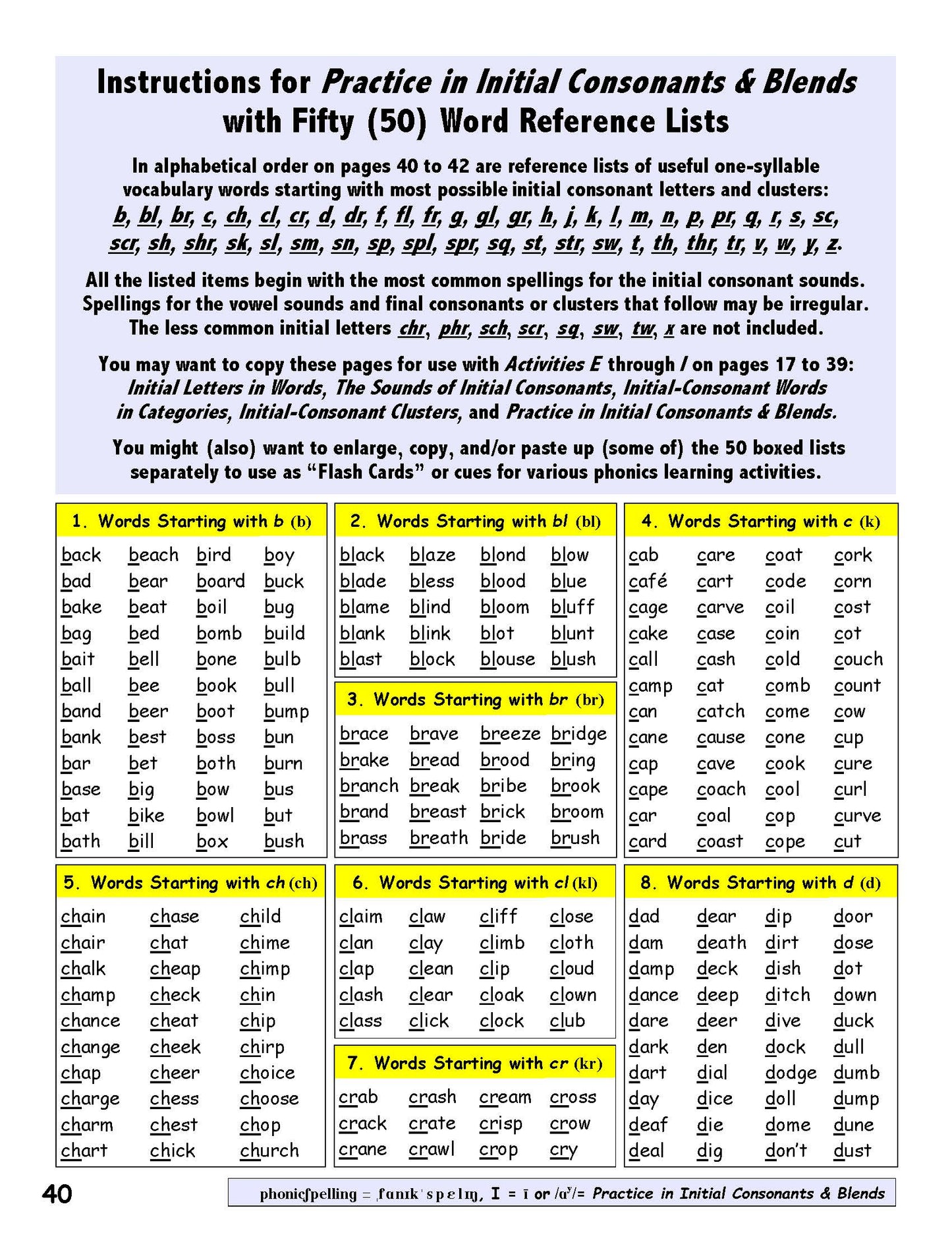 B-02.1 Recognize and Spell Initial Sounds in Words