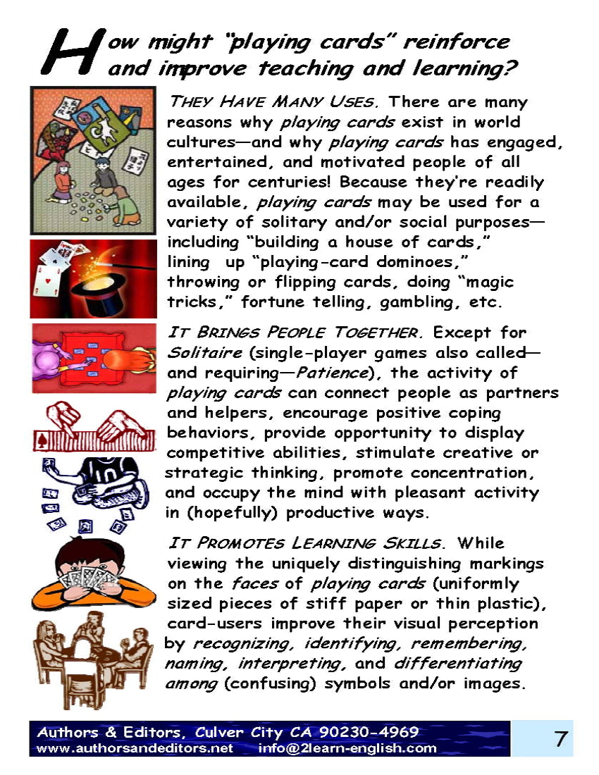 B-03.02 Get Reasoning & Instructions for Use of Beginning Rhyming-Words Card Decks A-D