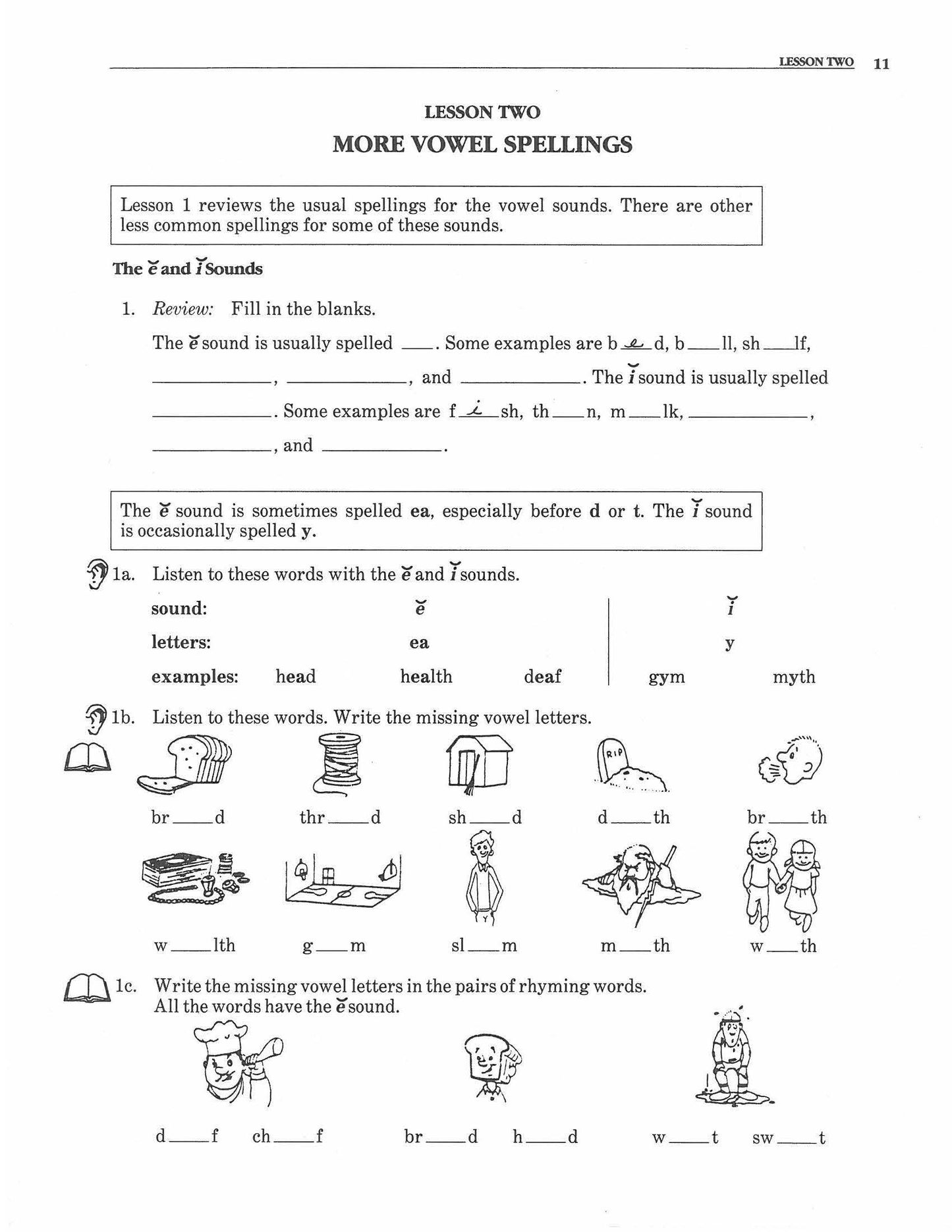 B-05.05 Do Vowel Lessons in an Intermediate  Speller