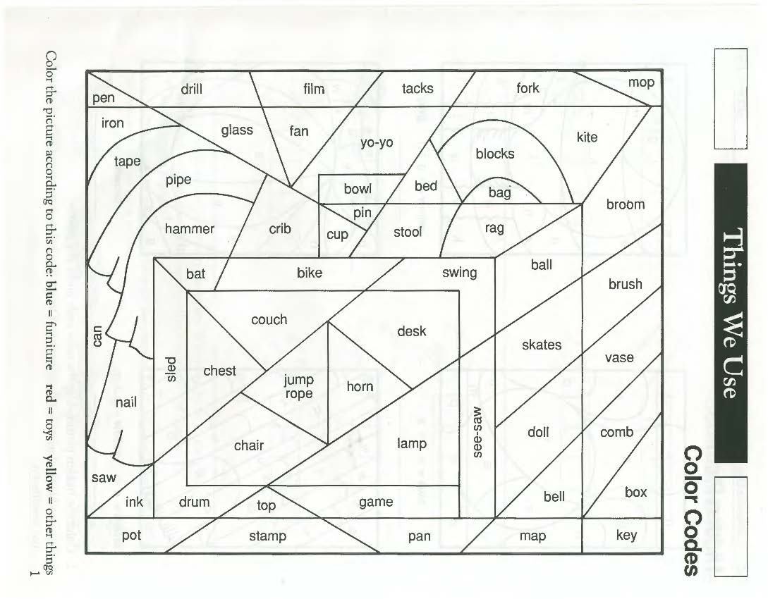 C-03.03 Do 21 Elementary Puzzles in 3 Basic Meaning Categories