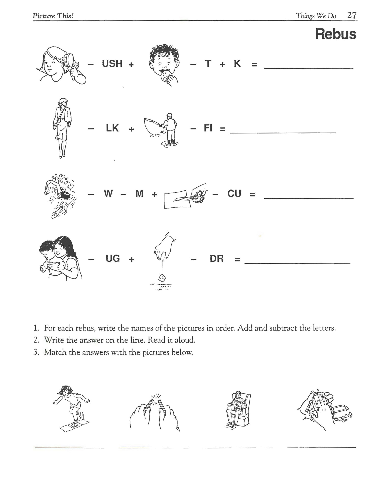 C-03.4 Do 21 More Elementary Puzzles in 3 Other Basic Meaning Categories