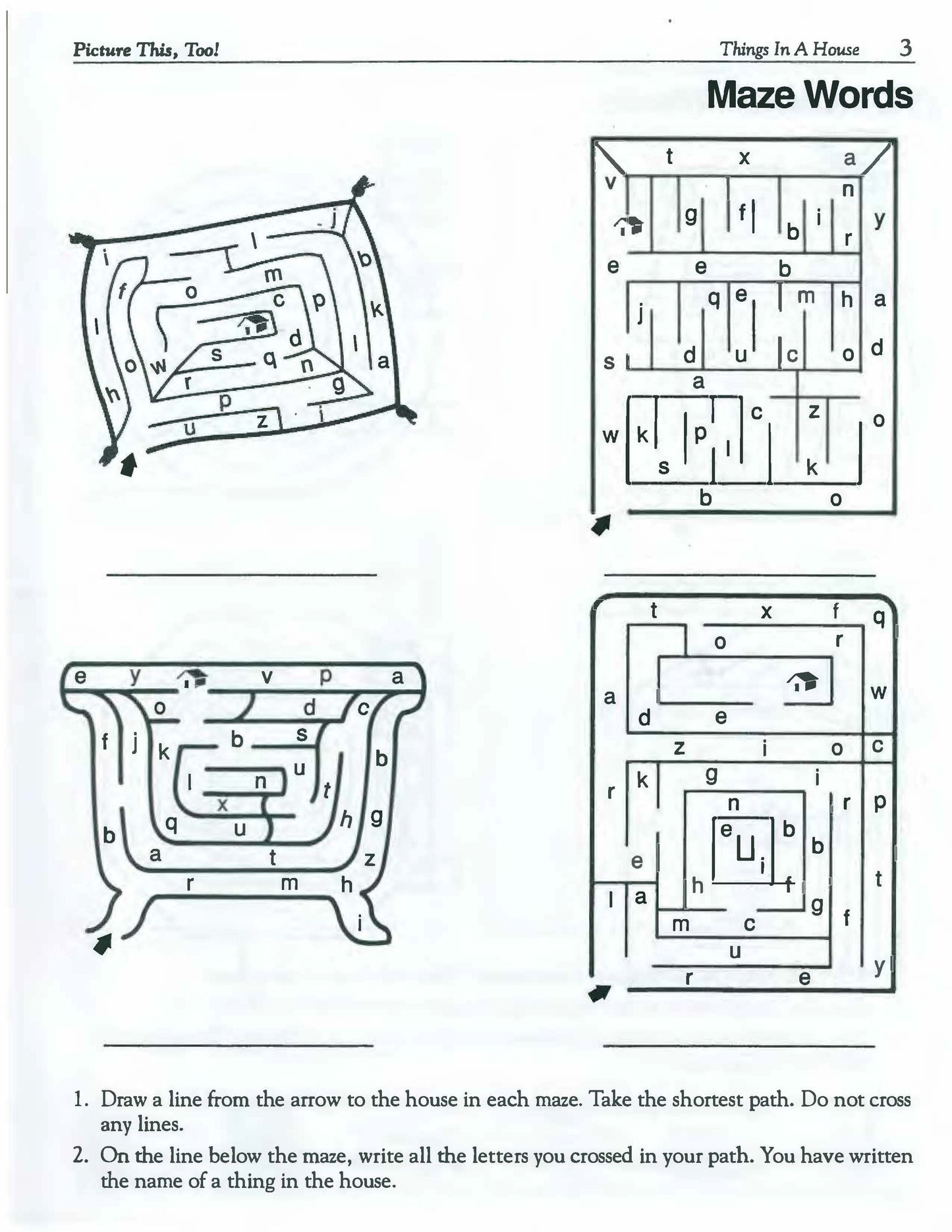 C-03.5 Solve 21 Simple Puzzles 7 in Each of 3 Everyday Categories of Meaning