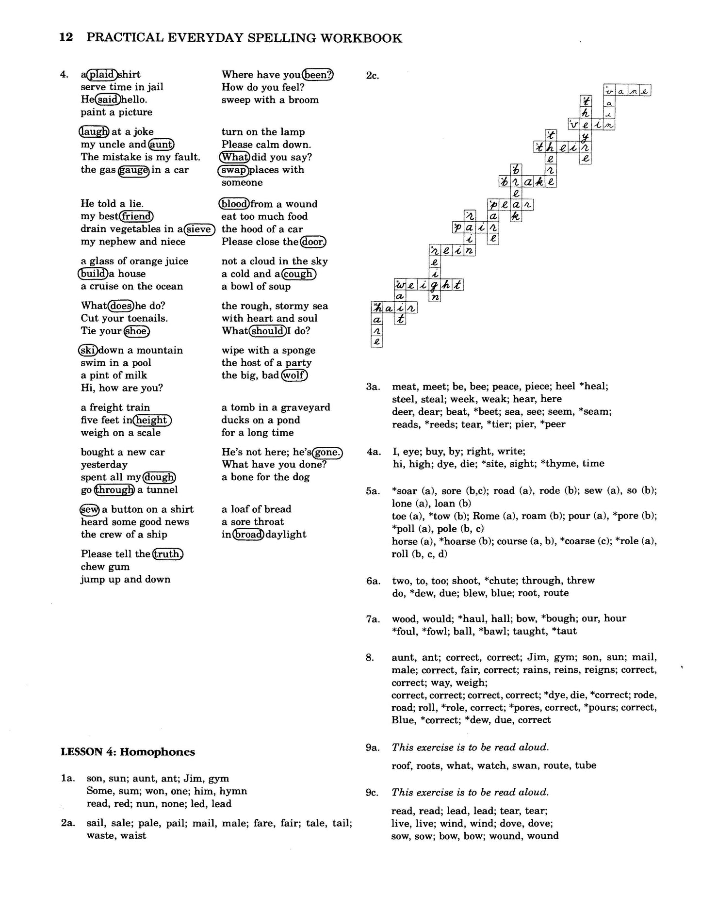 C-05.01 Do a Textbook Lesson on Homophones