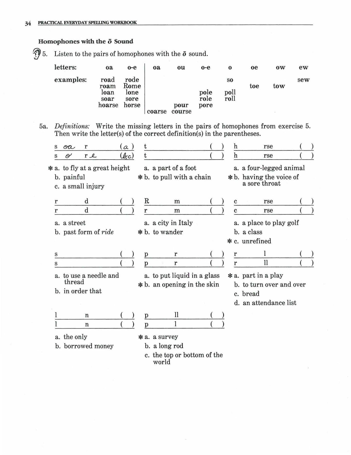 C-05.01 Do a Textbook Lesson on Homophones