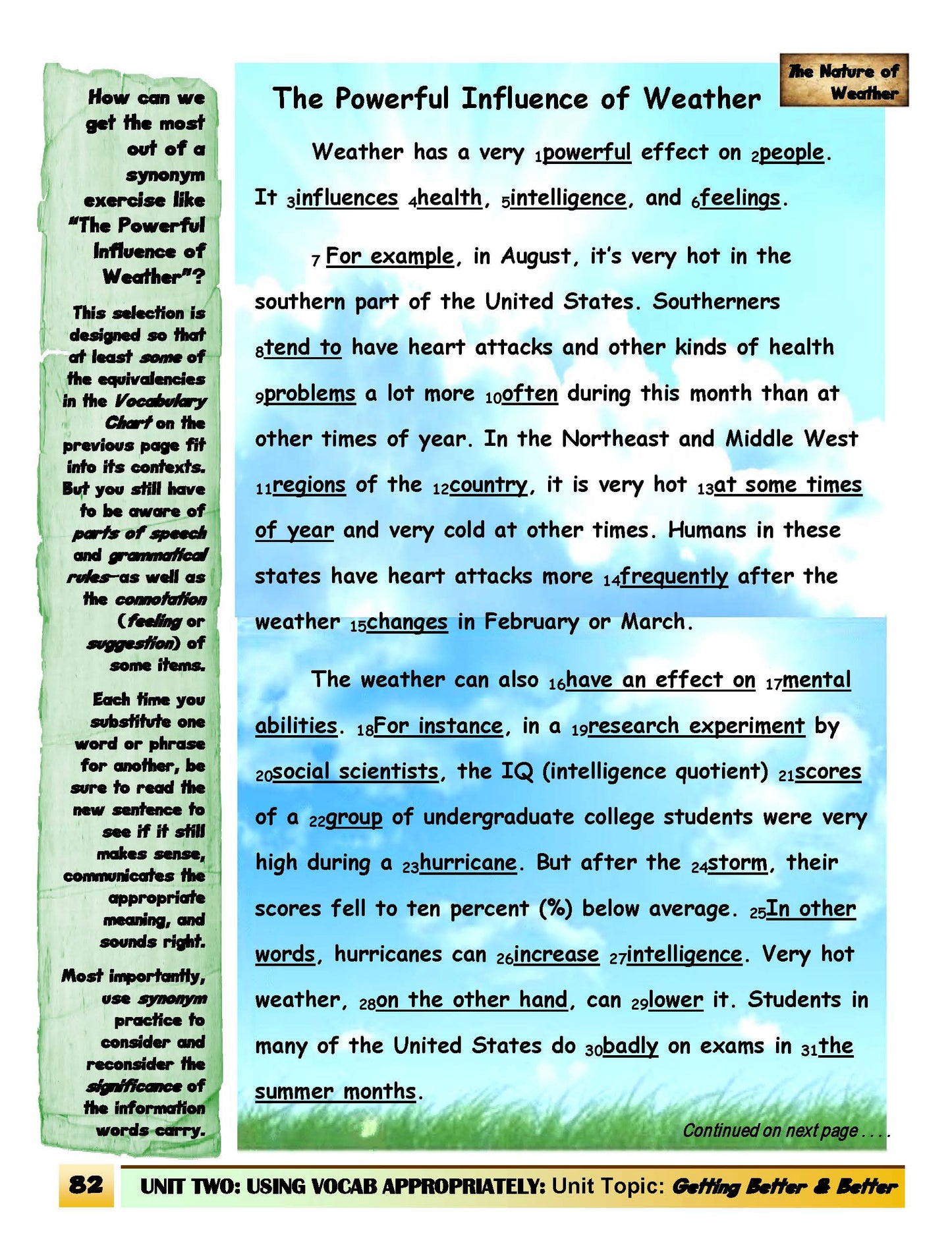 C-05.10 Use Synonyms & Opposites: Say the Same Thing in Different Ways