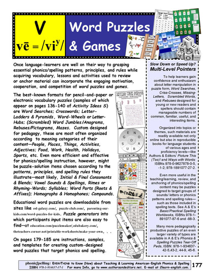 C-07.01 Make & Use Word Puzzles & Games