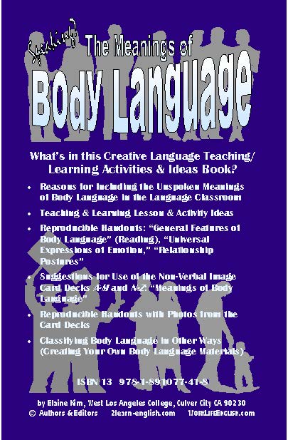 E. Body Language (Meanings of): How to Communicate Without or Beyond Words (Print Version + Shipping)