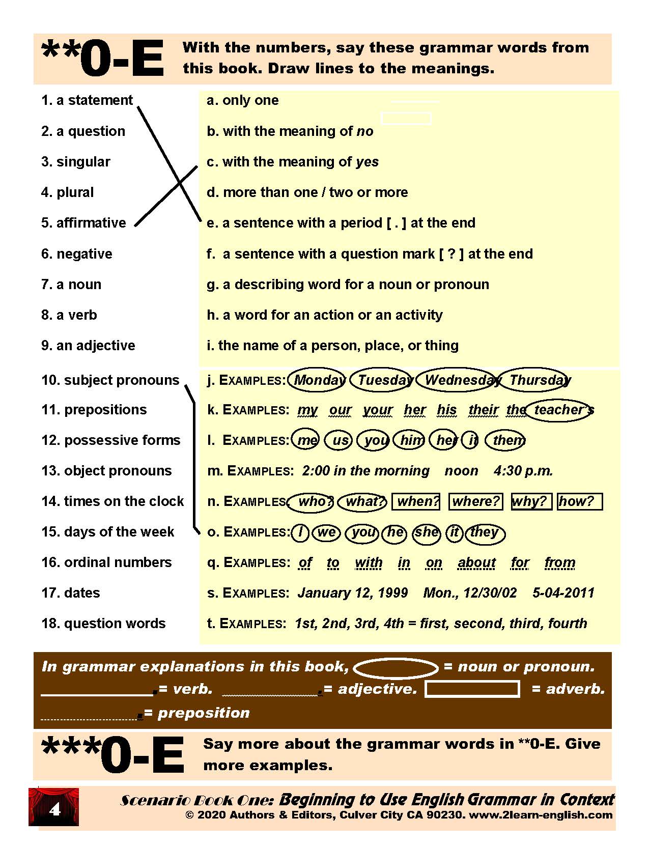 D-00.03 Review What You Know with Grammar Words