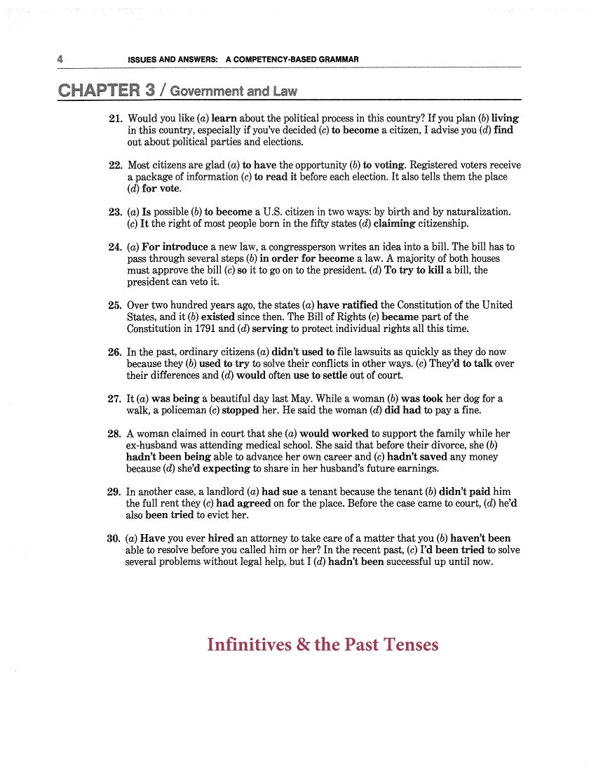 D-00.04 Assess Knowledge with a Grammar Pre-Test