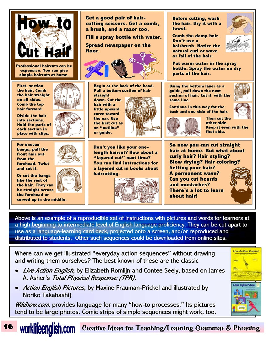 C-10a Phrasing of Verb Phrases (28 Page How-to Resource Book)