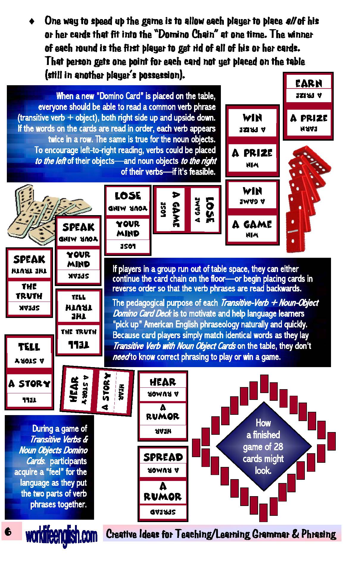 C-10a Phrasing of Verb Phrases (28 Page How-to Resource Book)
