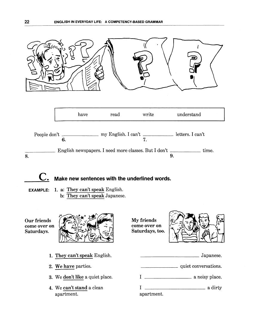 D-03.02 Get & Use Simple Present Statements, YES/NO & WH-Questions & Answers