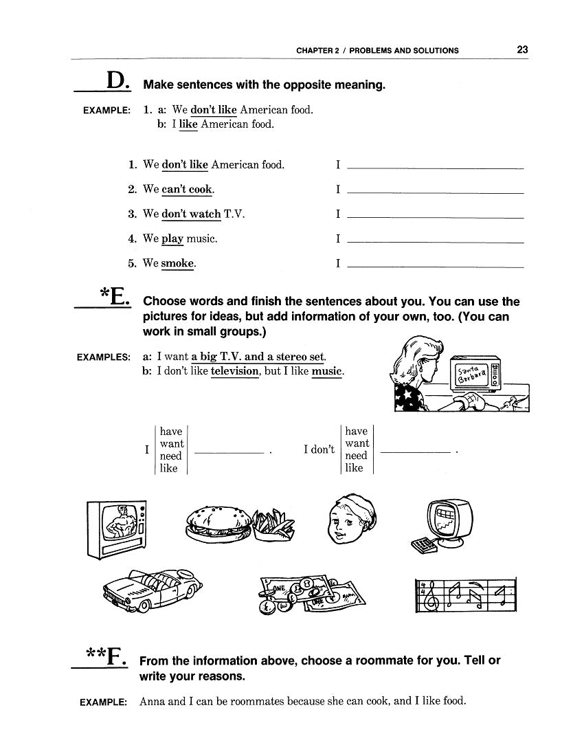 D-03.02 Get & Use Simple Present Statements, YES/NO & WH-Questions & Answers
