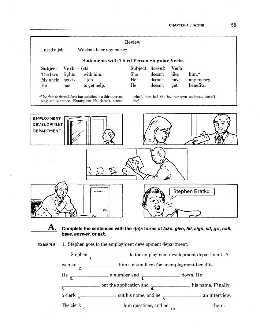 D-03.04 Use Third-Person Singular Verbs in the Simple Present