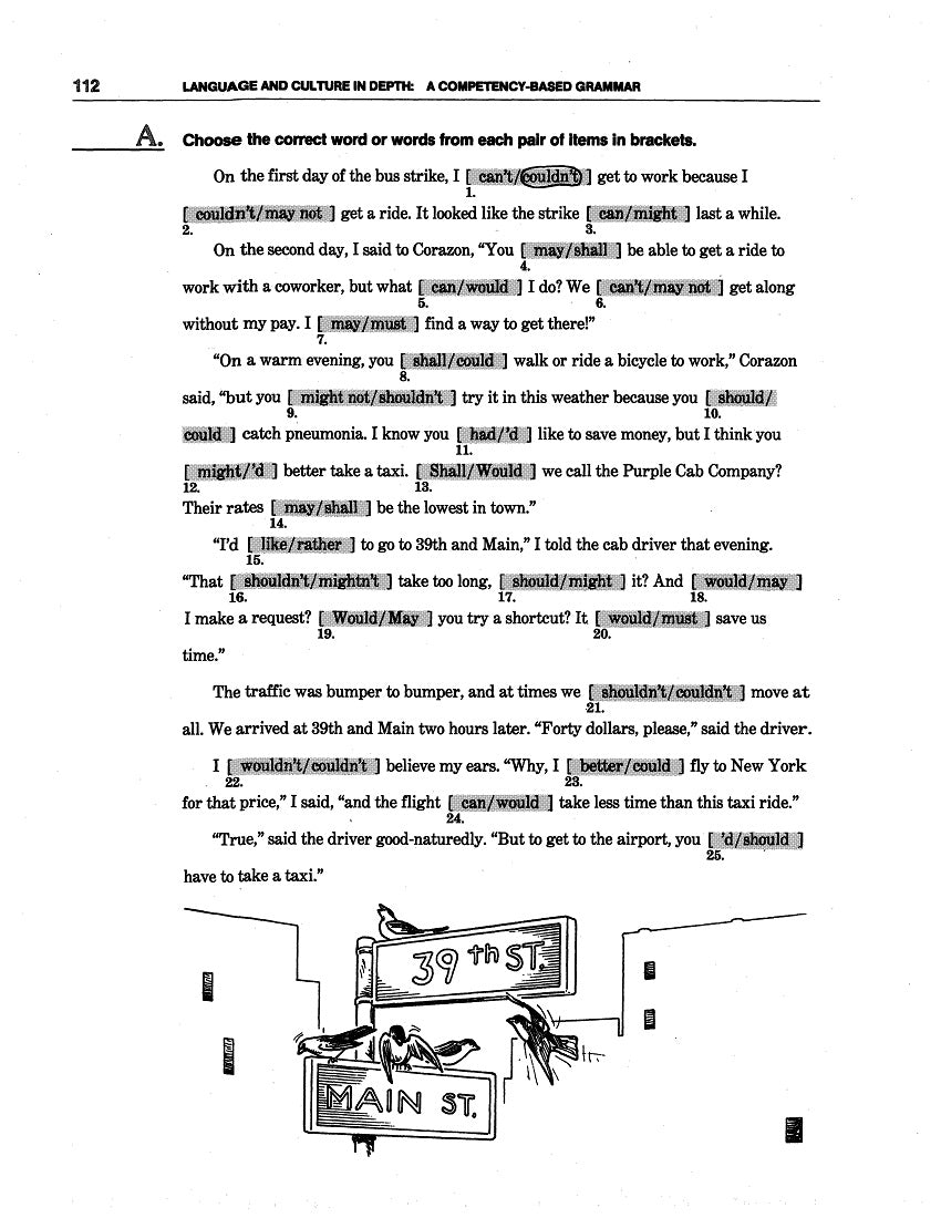 D-06.06 Use Simple, Continuous & Perfect Modal-Verb Phrasing
