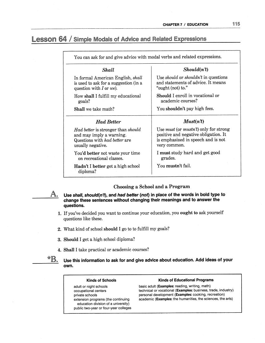 D-06.07 Use Simple, Continuous & Perfect Modal-Verb Phrasing