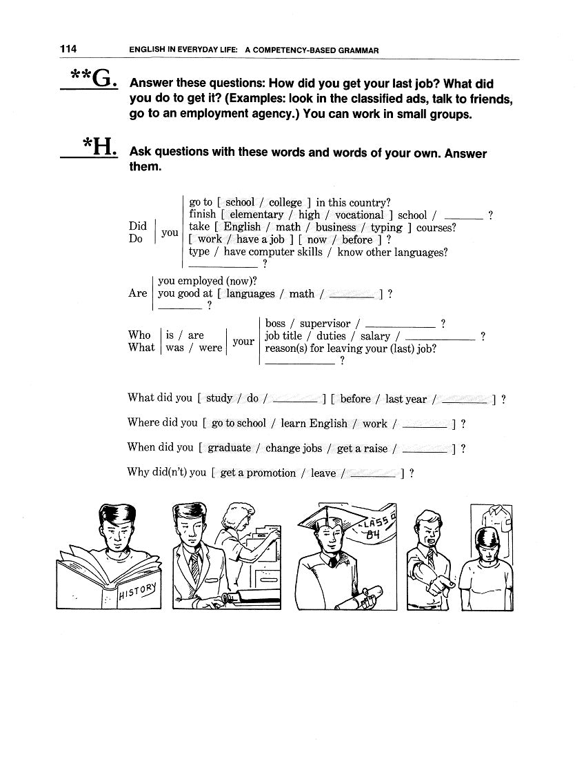 D-08.02 Use Regular & Irregular Simple-Past Verbs in Affirmative & Negative Statements & Questions
