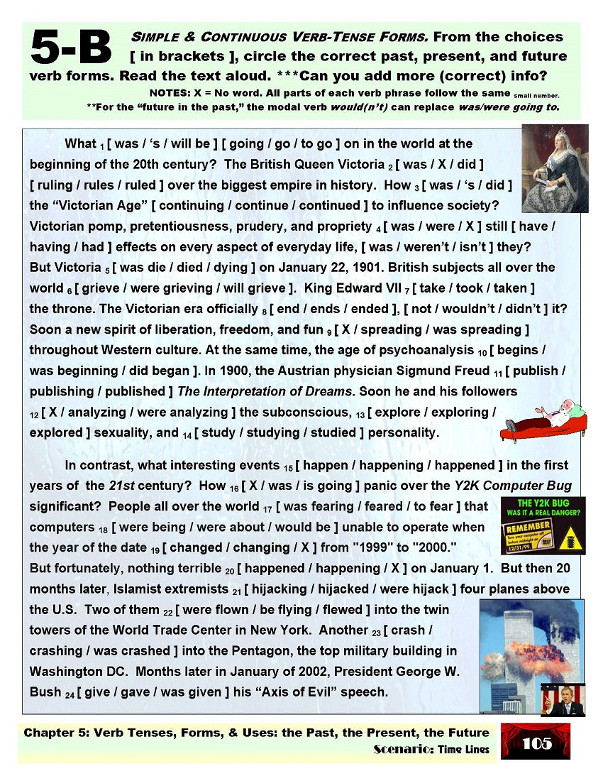 D-10.05 Tell & Learn (More) About Activity & Events in Past, Present & Future World History
