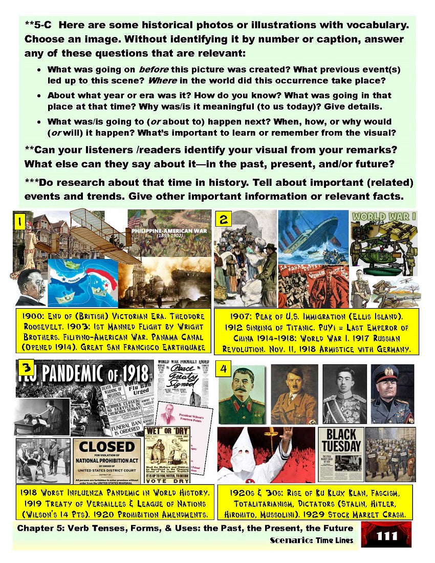 D-10.05 Tell & Learn (More) About Activity & Events in Past, Present & Future World History