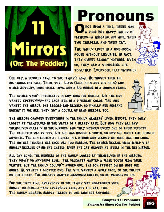 D-12.06 Use Personal, Generic Impersonal (Including One), Reflexive, Reciprocal & Indefinite Pronouns to Reflect on “the Truth”