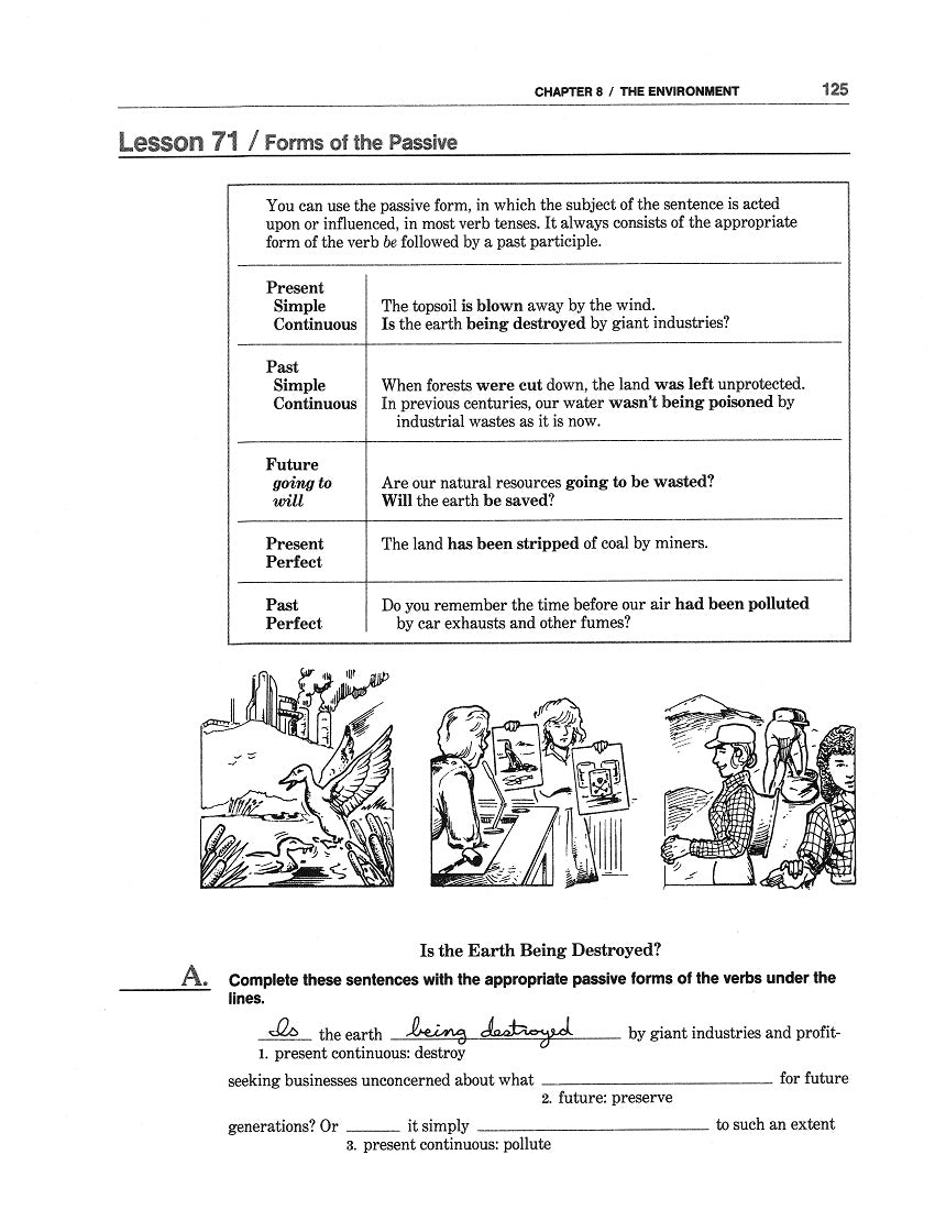 D-14.03 Connect Passive vs Active Contrasts, Modals, Causatives, Infinitives & Participial Adjectives