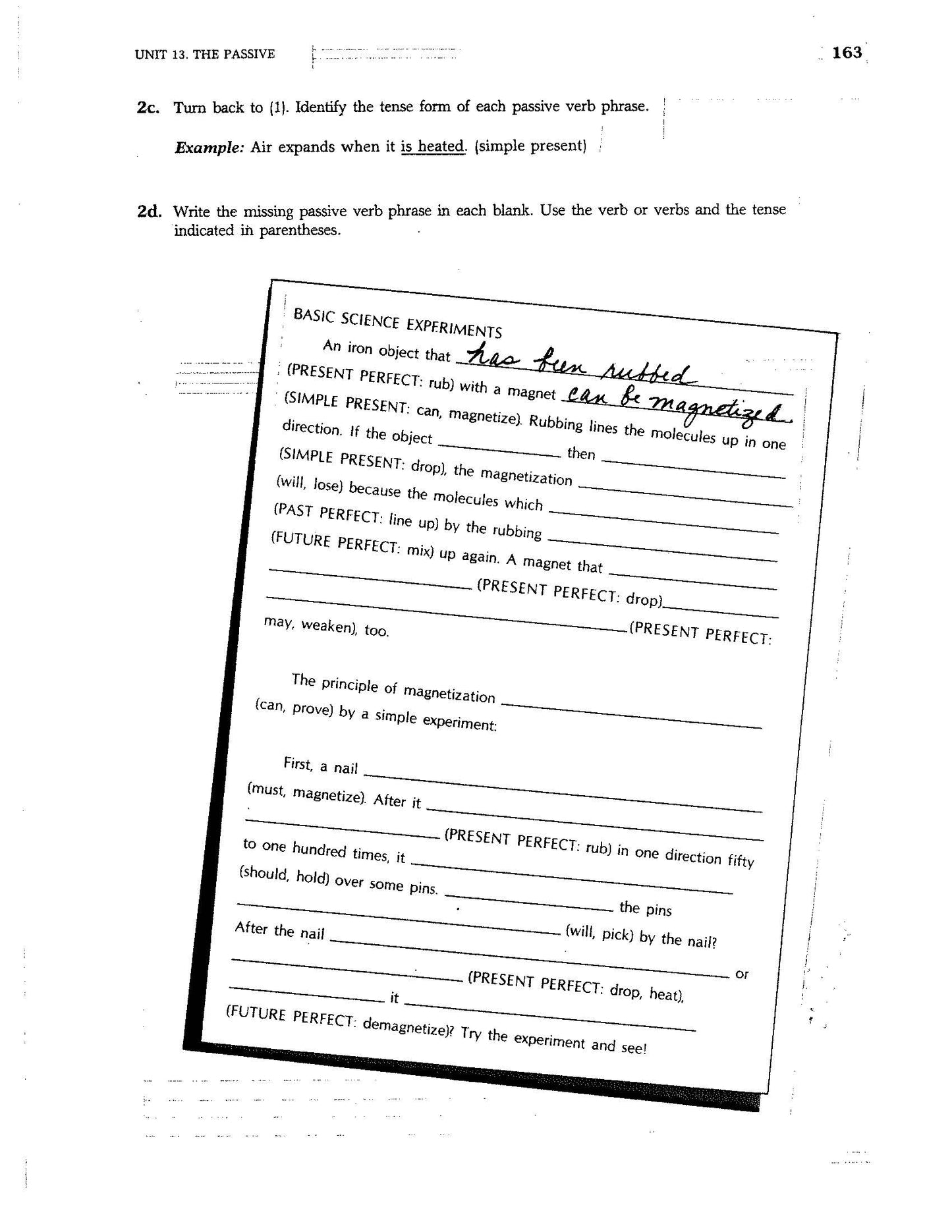 D-14.04 Understand, Use the Passive Voice When Appropriate & Expressive