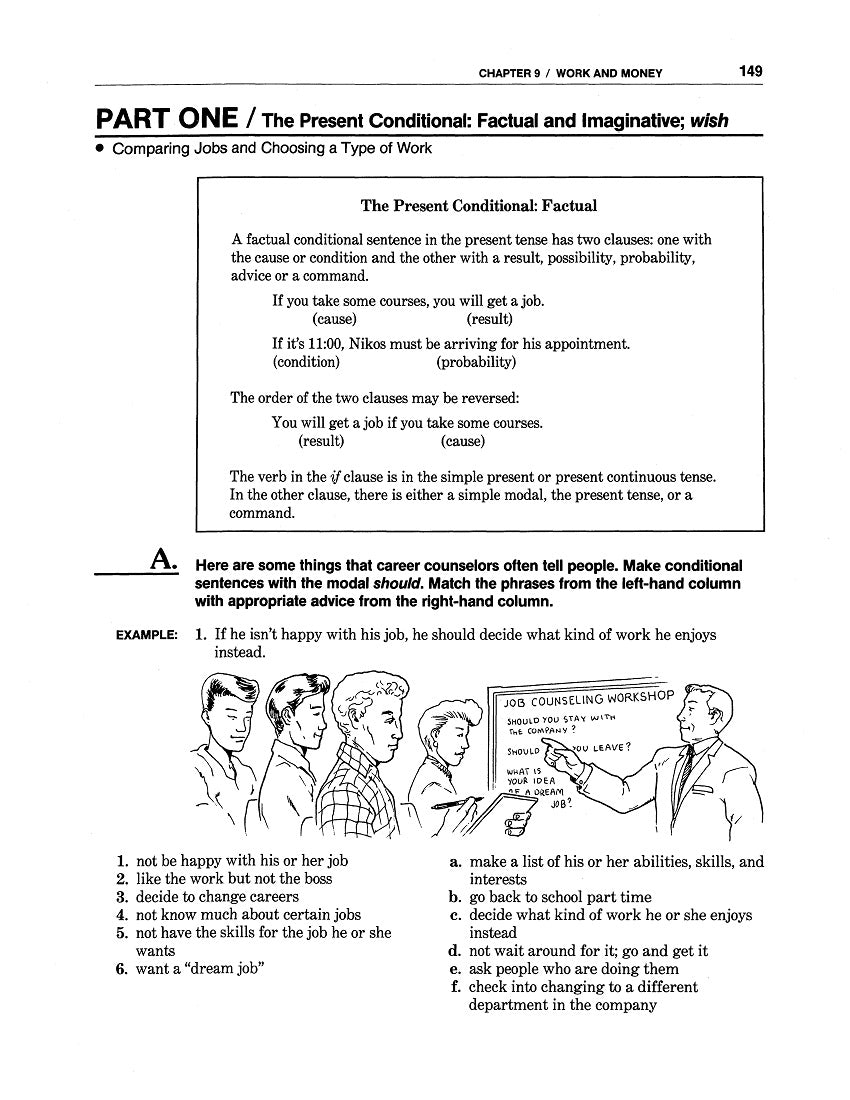 D-15.02 Understand & Produce Present & Past Conditionals