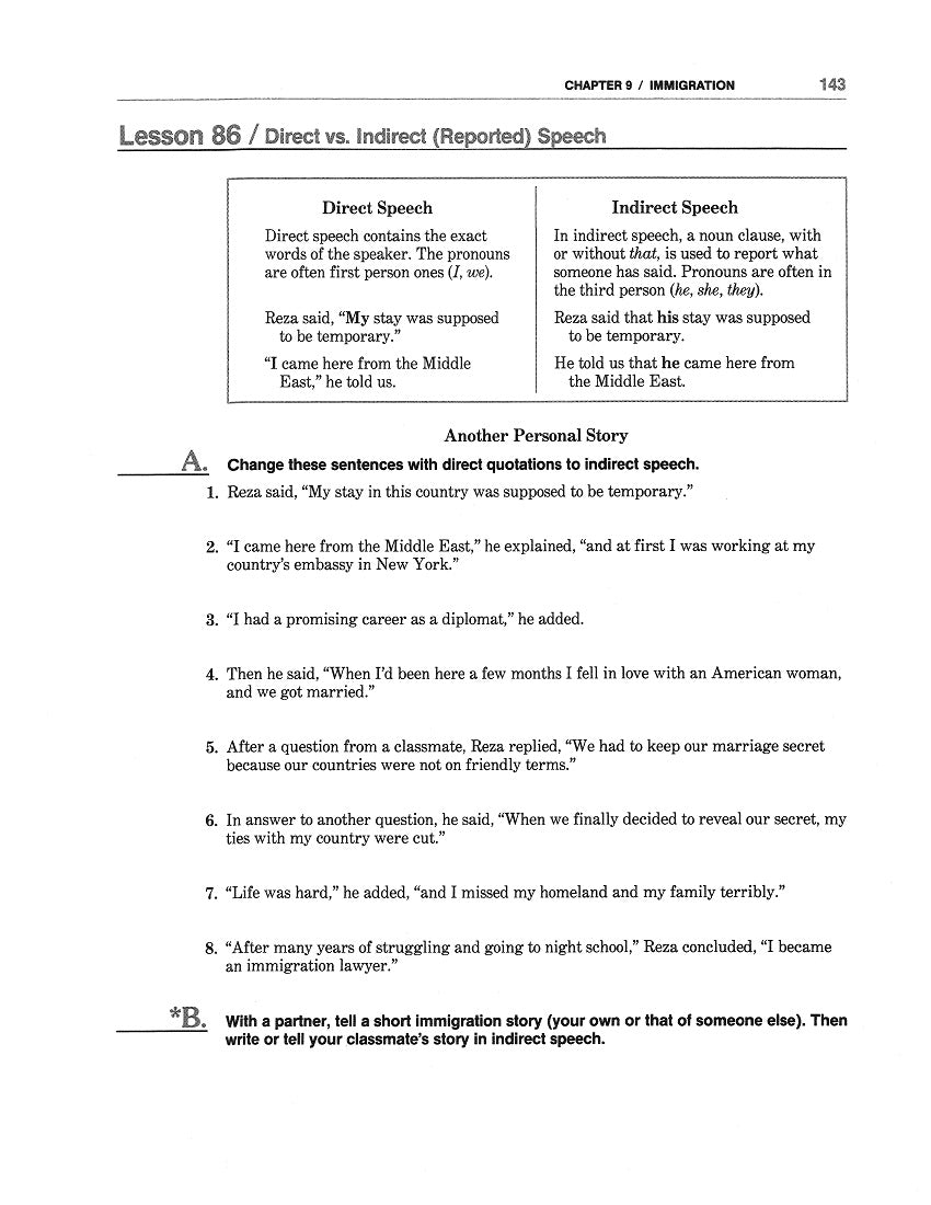 D-15.03 Get & Embed Noun Clauses After Certain Verbs & in Direct & Indirect Speech