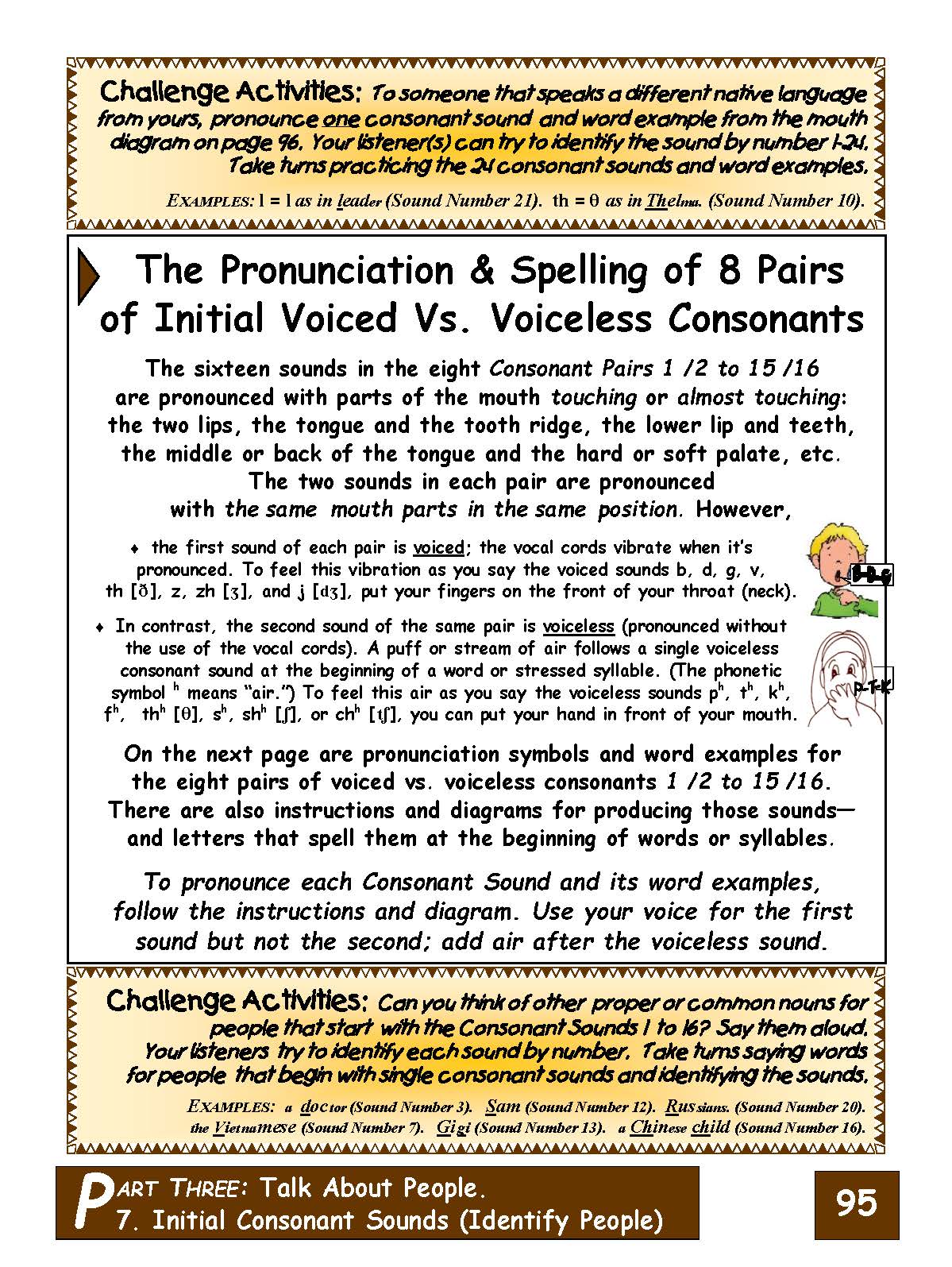 E-03.01 Aiming at Initial Consonant Sounds & Clusters, Talk About People by Naming & Identifying Them