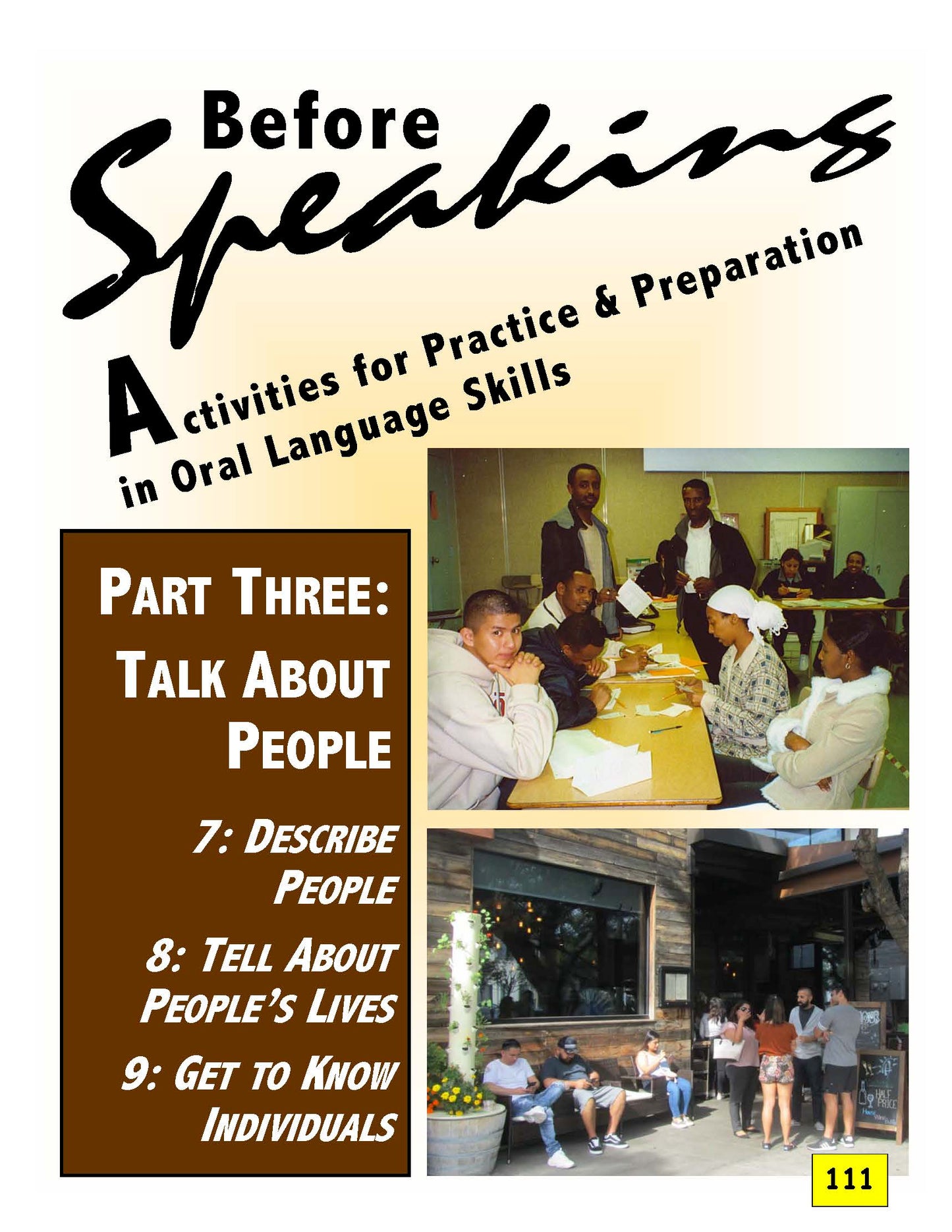 E-03.03 Focusing on Initial Consonants, Talk About People by Describing Them