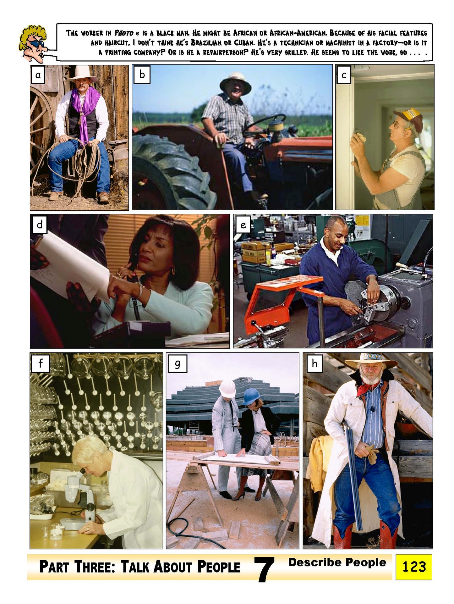 E-03.03 Focusing on Initial Consonants, Talk About People by Describing Them