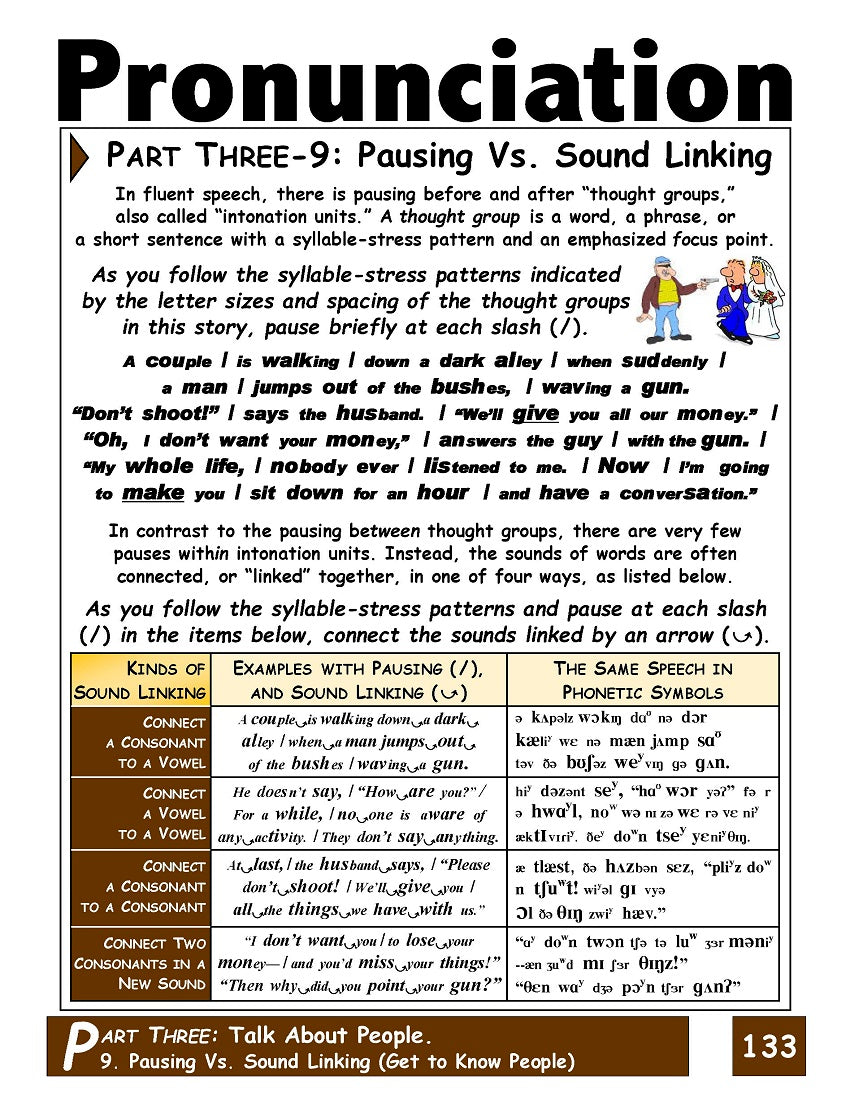 E-03.08 Have Social Conversation with Features of Fluent Speech (Pausing & Sound Linking)