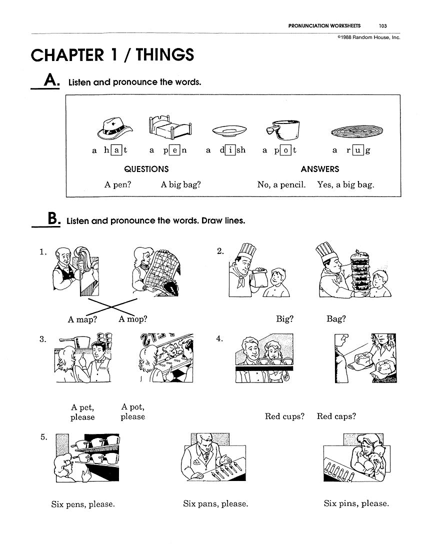 E-04.01 Understand & Participate in Basic Conversations about Things