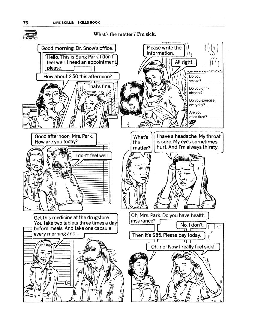 E-04.06 With Be-Sentences, Understand & Talk About Sizes, Prices & Physical Feelings