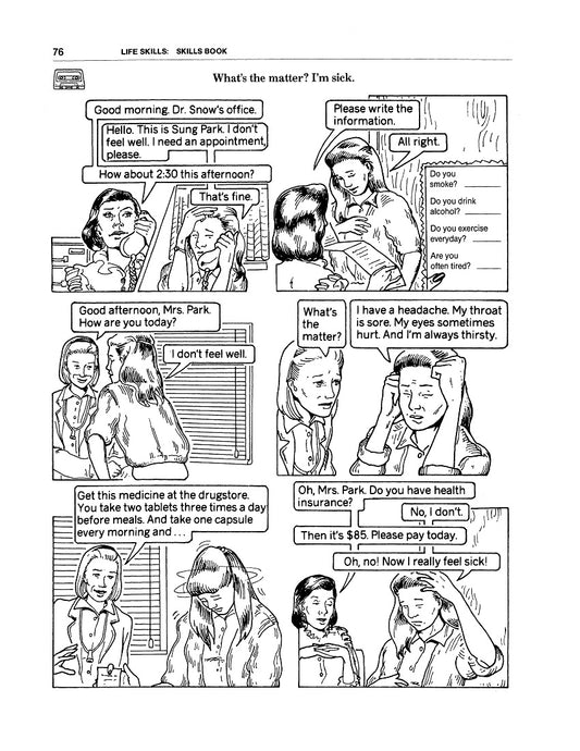 E-04.06 With Be-Sentences, Understand & Talk About Sizes, Prices & Physical Feelings