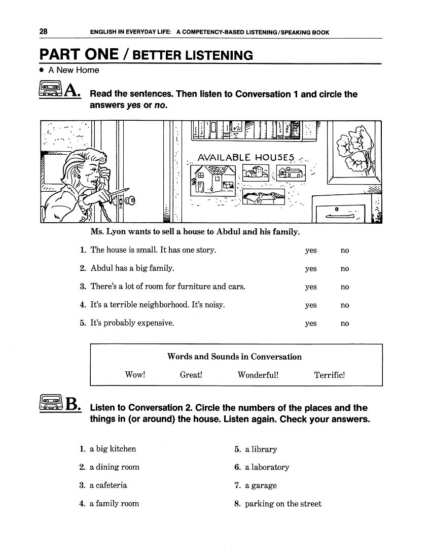 E-05.03 Get Further into Oral-Skills Instruction with Talk About Housing & (Geographical) Location