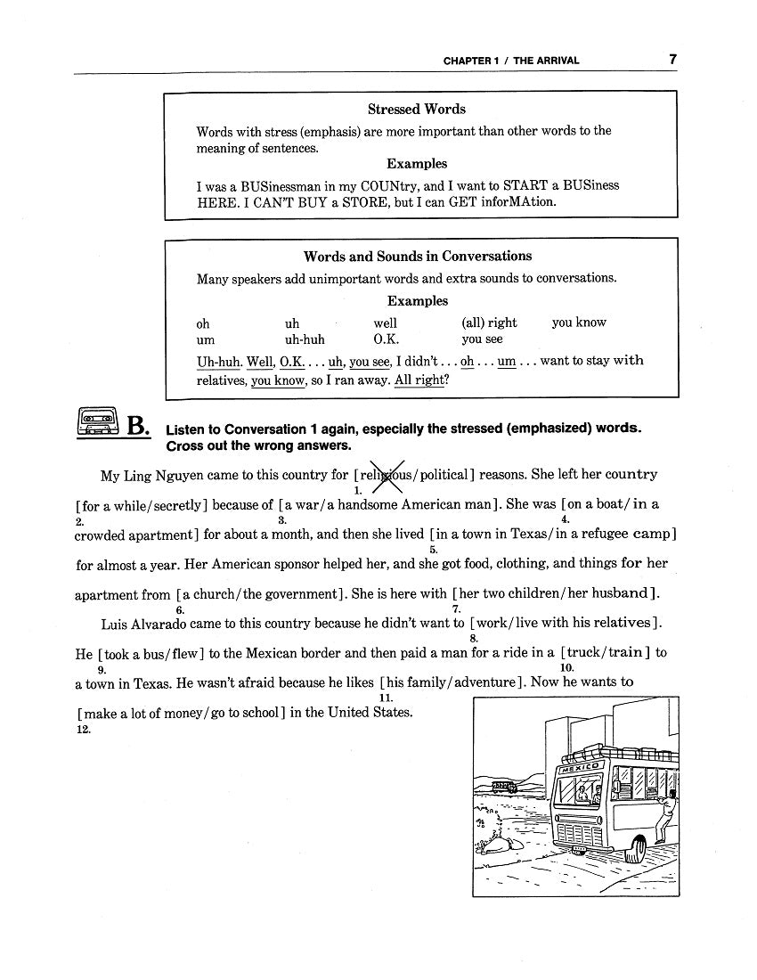 E-06.01 Try Familiar & New Oral-Skills Instructional Approaches Based on Immigrant Arrival Stories