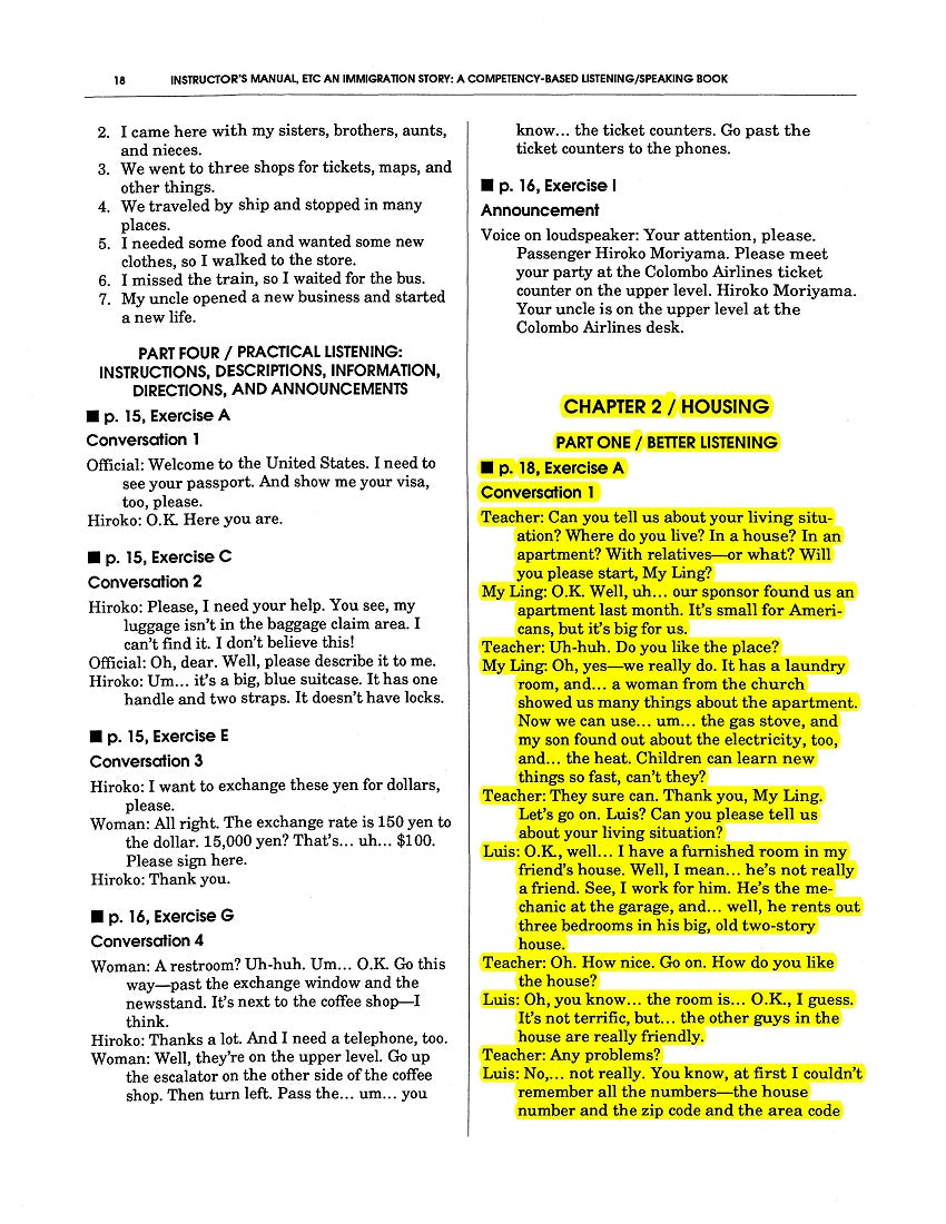 E-06.02 Settle Into Aural/Oral Story-Telling Techniques with Characters Who Are Learning Skills & Strategies
