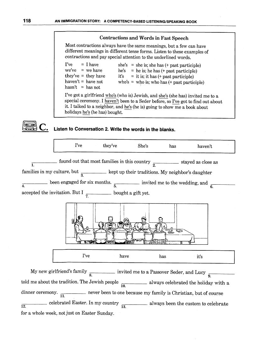 E-06.10 Celebrate (Perfect) English (in the Present) with Talk About Family & Special Occasions