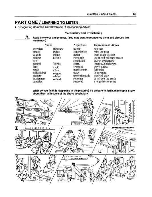 E-08.06 Start “Going Places” by Linking (Sounds in) Travel Descriptions, Advice, Info & Plans