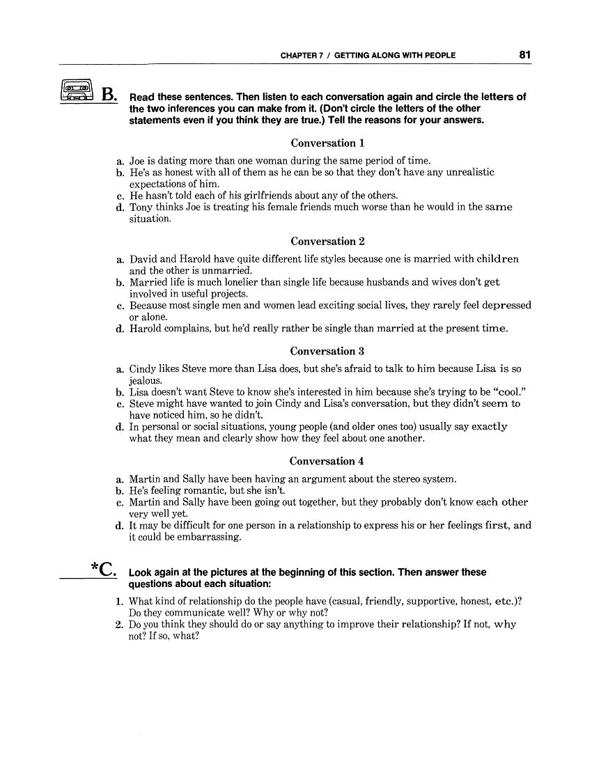 E-08.07 Get Along Better with Awareness of (Traditional) Roles & Stereotypes