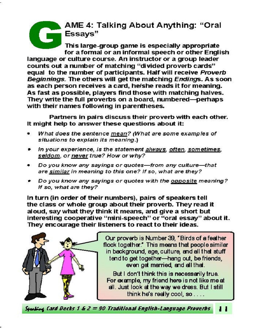 C-09a Phrasing of Proverbs (28 Page How-to Resource Book)