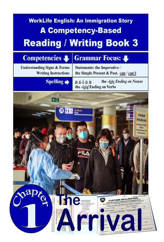 F-01.08 Read & Understand Accounts of Arrival in a New Place. View & Fill In Forms. Start Following “the Rules of Writing” in Paragraphs