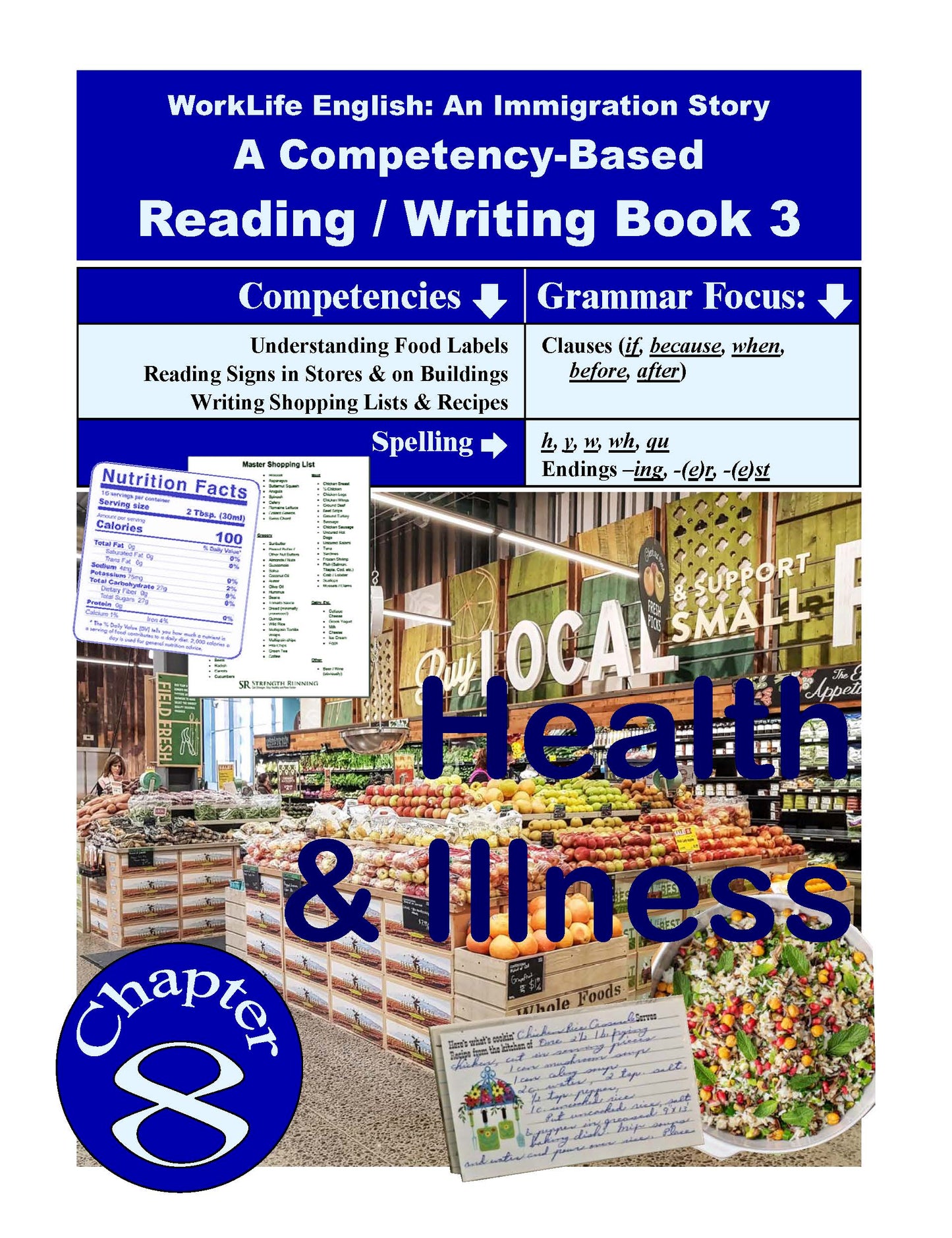 F-03.04 Understand (Narrative Related to) Diet, Labels & Signs, Write Shopping Lists & Recipes