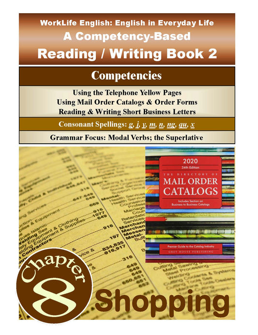 F-05.01 Access & Use Product/Service Advertising, Place “Orders”, Apply Writing Conventions to Short Consumer Letters