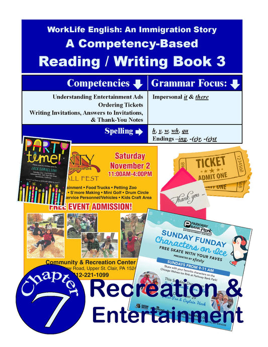 F-06.03 View & Create (Party, Recreation, Entertainment) Info, Invites, Ads, Order Forms, Notes & More